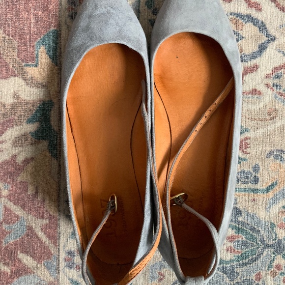 *Moving Sale* Madewell 1937 wedge ankle strap sandals - Picture 2 of 5